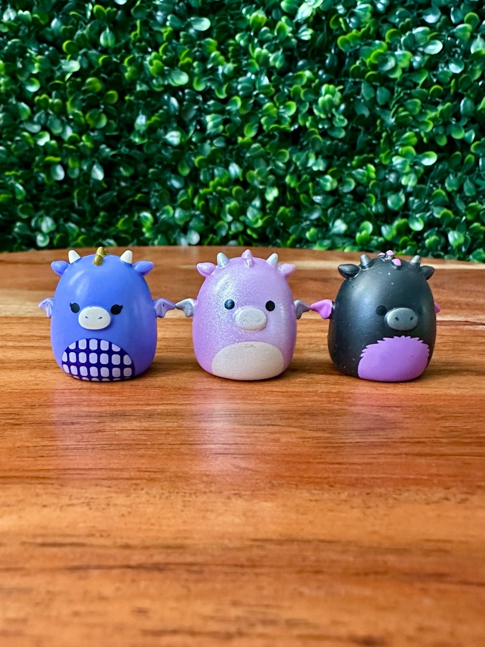 Squish-a-longs by Squishmallows Purple Dragon Bundle with Rare Dina
